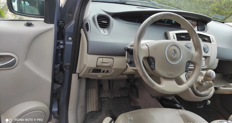 Renault Grand Scenic cena 11000 przebieg: 259618, rok produkcji 2008 z Trzciel małe 326